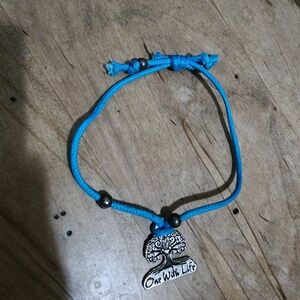 Blue Tree of Life Bracelet